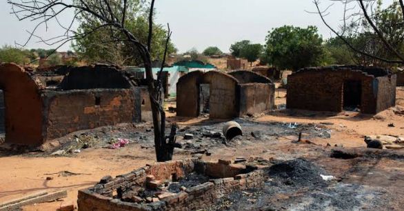 Janjaweed militia attacks on Darfur